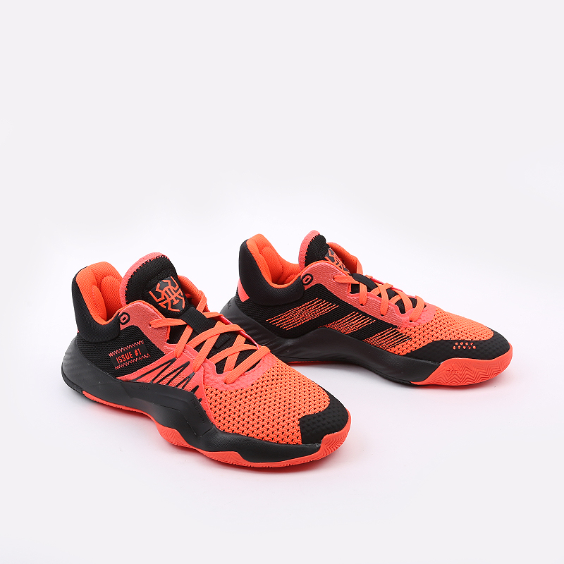 мужские оранжевые баскетбольные кроссовки adidas D.O.N. Issue 1 EH2133 - цена, описание, фото 2